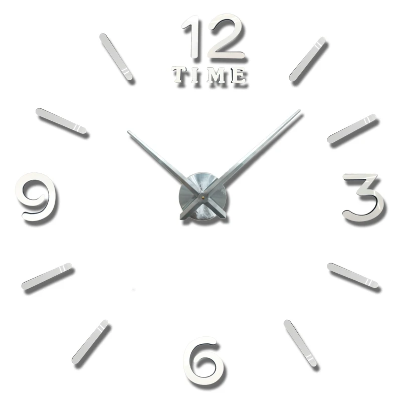 Светящиеся Настенные часы большие Luminova Horloge 3D сделай сам акриловые зеркальные