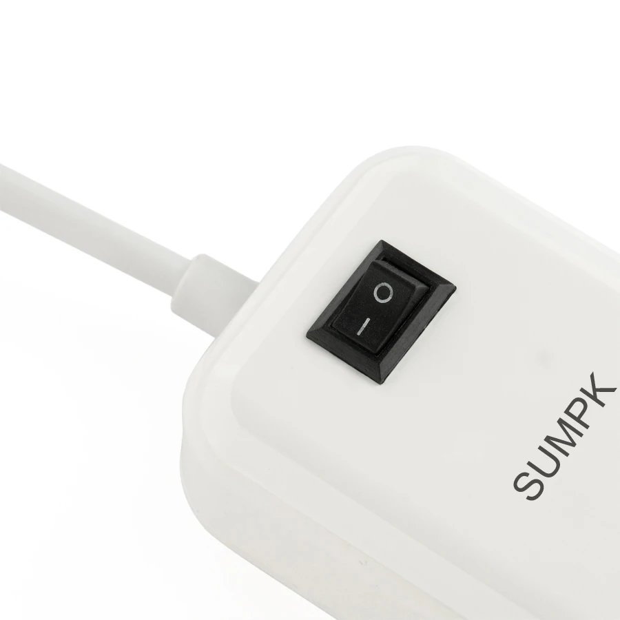 SUMPK 5V3A 4 порта USB зарядное устройство EU/US вилка USB настенное зарядное устройство Быстрая зарядка для samsung переключатель включения/выключения мобильного телефона зарядное устройство