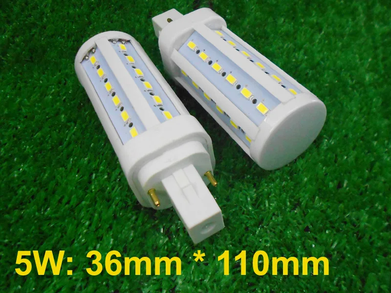 5 шт./лот g24 Светодиодные лампы g24d led g24d-1 G24d-2, G24d-3 5630 5730smd, 5 Вт, 7 Вт, 9 Вт, 5730 реальные powerlampenstar