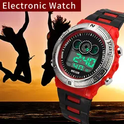 Мужские s часы брендовые водостойкие наружные многоцелевые спортивные светодиодные часы мужские модные часы мужские повседневные