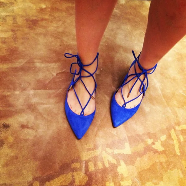blue suede