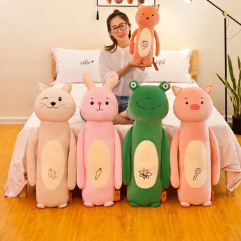 

Super Soft Cute Rabbit&Pig&Cat Plush Toy Cartoon Animal Fox&Frog Stuffed Doll Sofa Bed Pillow Cushion Baby Children Present