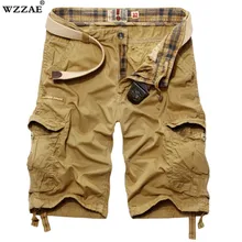 Шорты мужские Брендовые мужские s бермуды Короткие камуфляжные карго шорты мужские хлопковые свободные тактические короткие брюки без пояса трусы мужские