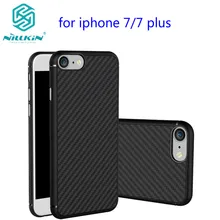 Для apple iphone 7 case 4.7 «nillkin синтетического волокна сотовый телефон case для iphone 7 plus 5.5 дюйма углеродного волокна пластика задняя крышка