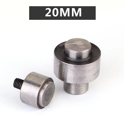 Eyelets buckle mold. Hand pressing button machine.Prong Snaps mold. Button installation tool. 3mm/4mm/5mm/6mm/8mm/10mm/12mm-40mm - Цвет: 20mm inner diameter