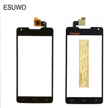 ESUWO 5 0 Touch Screen Digitizer Glass For Philips Xenium W6610 W6618 Touchscreen Front Glass Touch