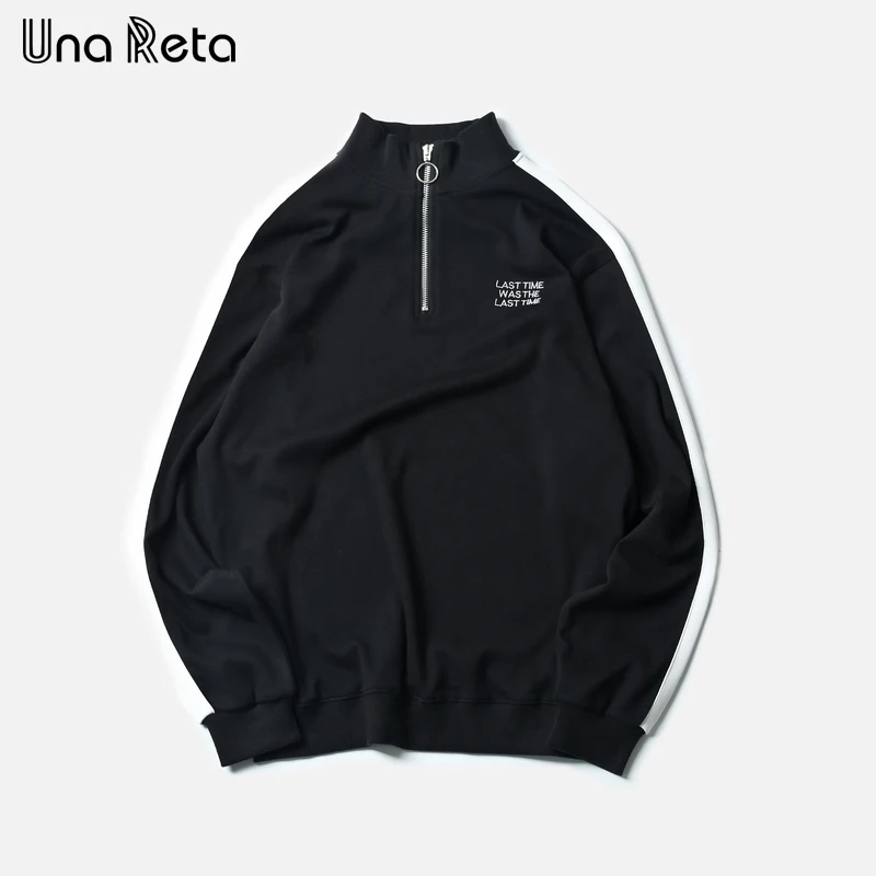 Una Reta 2018 New Men Hoodies Hip Hop Zipper Design