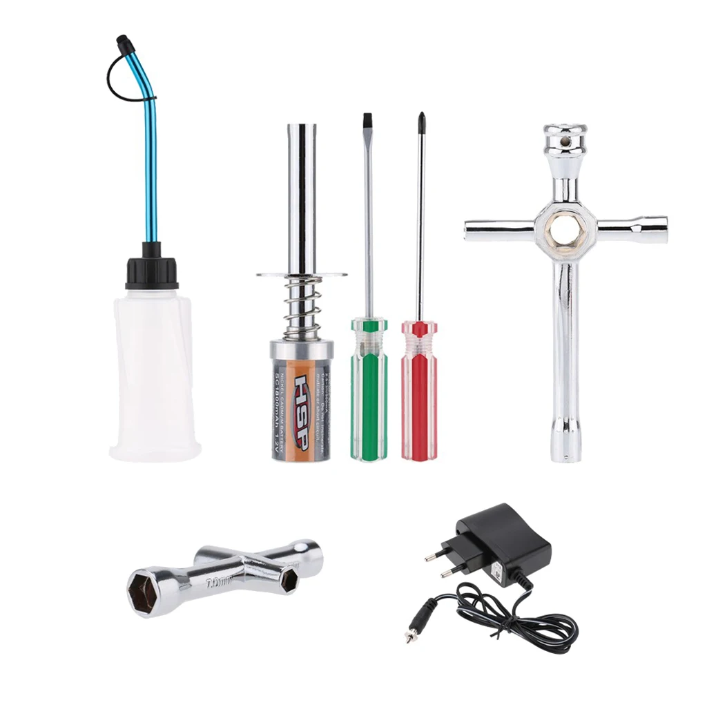 

Remote Control RC Starter Tools Kit RC Nitro Gas Powered Vehicles HSP