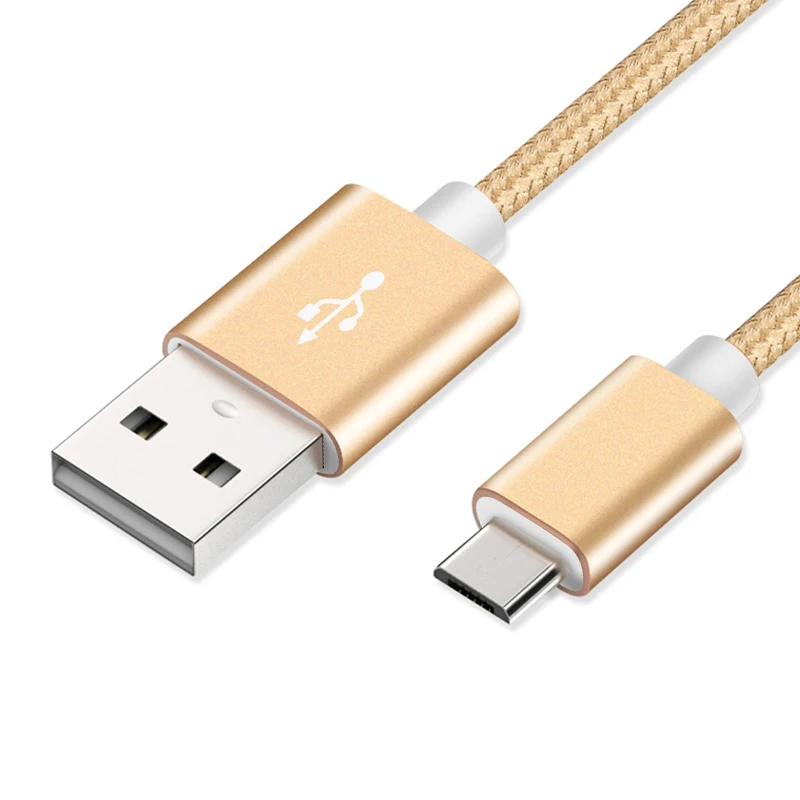 تحلق فوق المصغّر usb كابل ل Xiaomi سامسونج جدا دائم النايلون مضفر كابل شحن الهاتف المحمول الكابلات لهواوي
