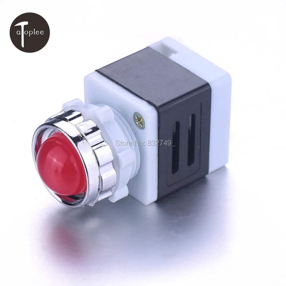 1 PCS Red LED Color Signal Light AC 220V Indicator Emergency Signals Lowest Prices | Лампы и освещение