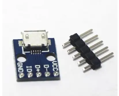 

Free Shipping!!!1pcs CJMCU-micro USB interface to seat power adapter 5V power breadboard module development board
