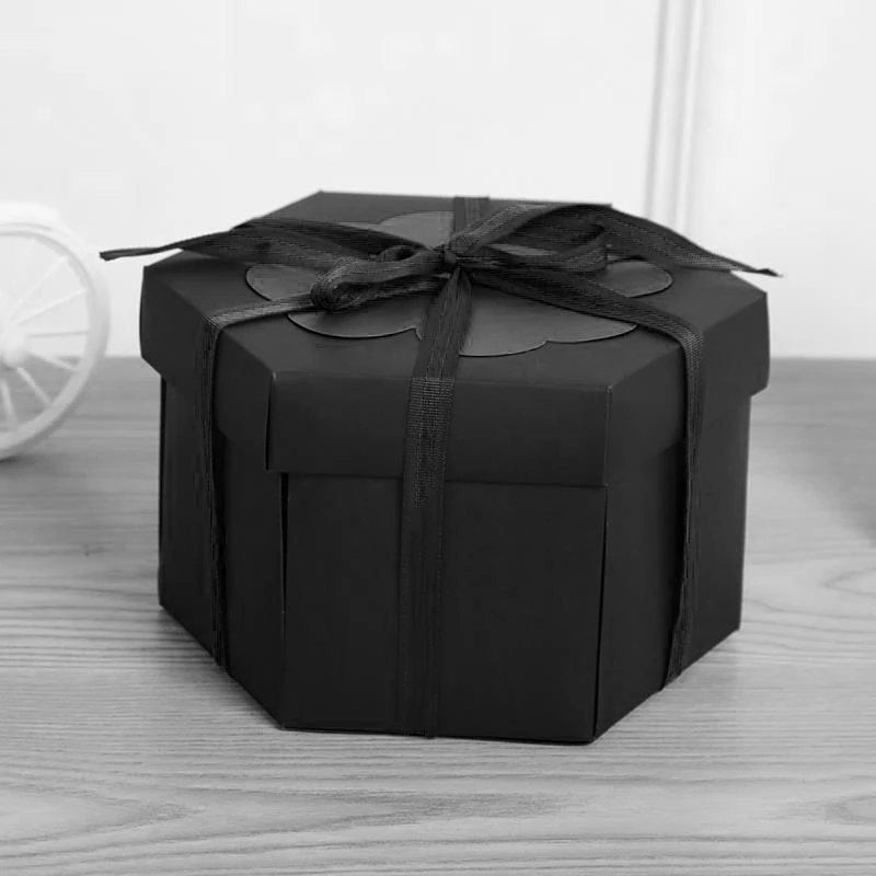 23,5 см DIY Love Explosion Box сюрприз, подарок, фотоальбом на День святого Валентина с памятью, многослойная Подарочная коробка на день рождения