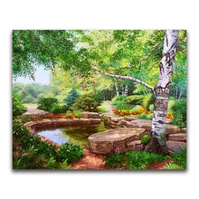 Мандала на заказ лес, нарисованный бриллиантами пейзаж Кошки вышивка крестиком Санта Клаус hibah домашний декор diy pintura Алмазная мозаика Круз