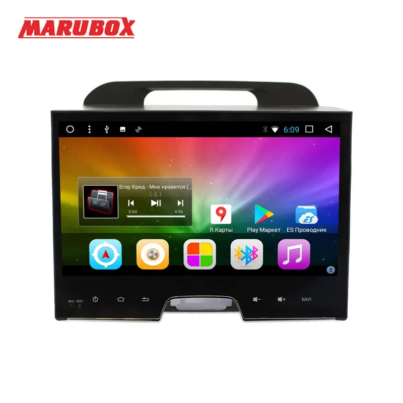 Штатная магнитола для Kia Sportage 2010 2016 на ОС Android 7 1 MARUBOX 9A211DT8 восьмиядерный процессор