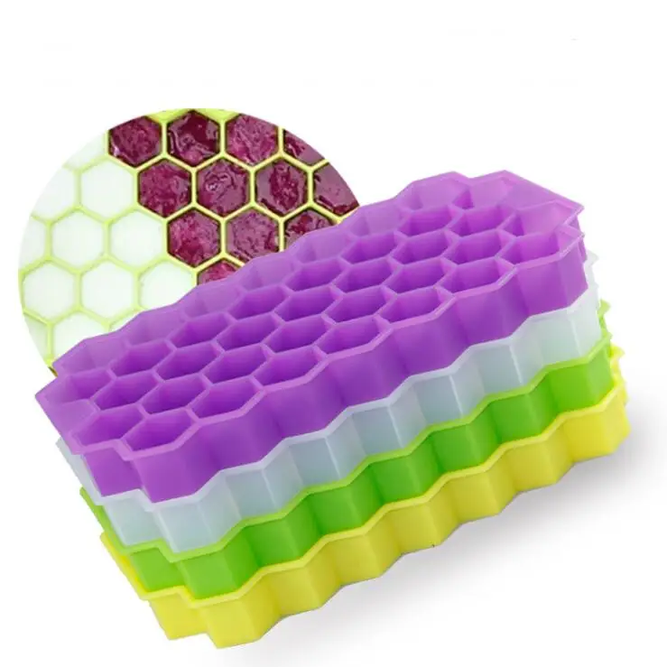 

DIY Ice Cream Tools Silicone Honeycomb Ice Cream Maker Ice Cube Tray