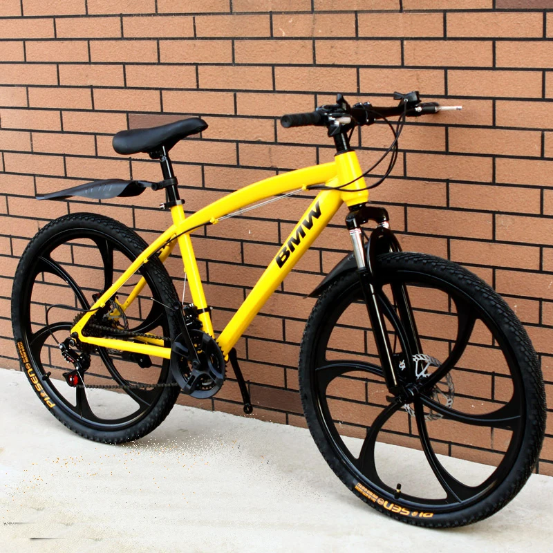 

High quality 21 speed high speed resistance rubber (mid-range undamped) front and rear V brake double V brake mountain bike