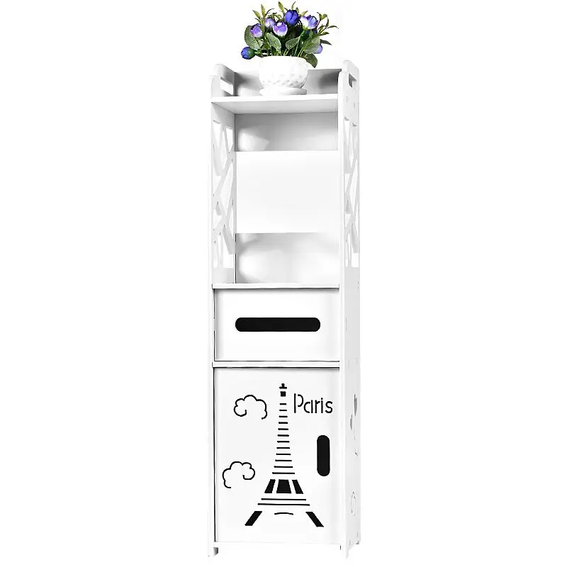 Floor Mounted Bathroom Storage Cabinet Bathroom Vanity Bathroom Side Cabinet Towel Box Toilet Shelf Racks Bathroom Supplies Floor Mounted Bathroom Storage Cabinet Bathroom Vanity Bathroom Side Cabinet Towel Box Toilet Shelf Racks Bathroom Supplies