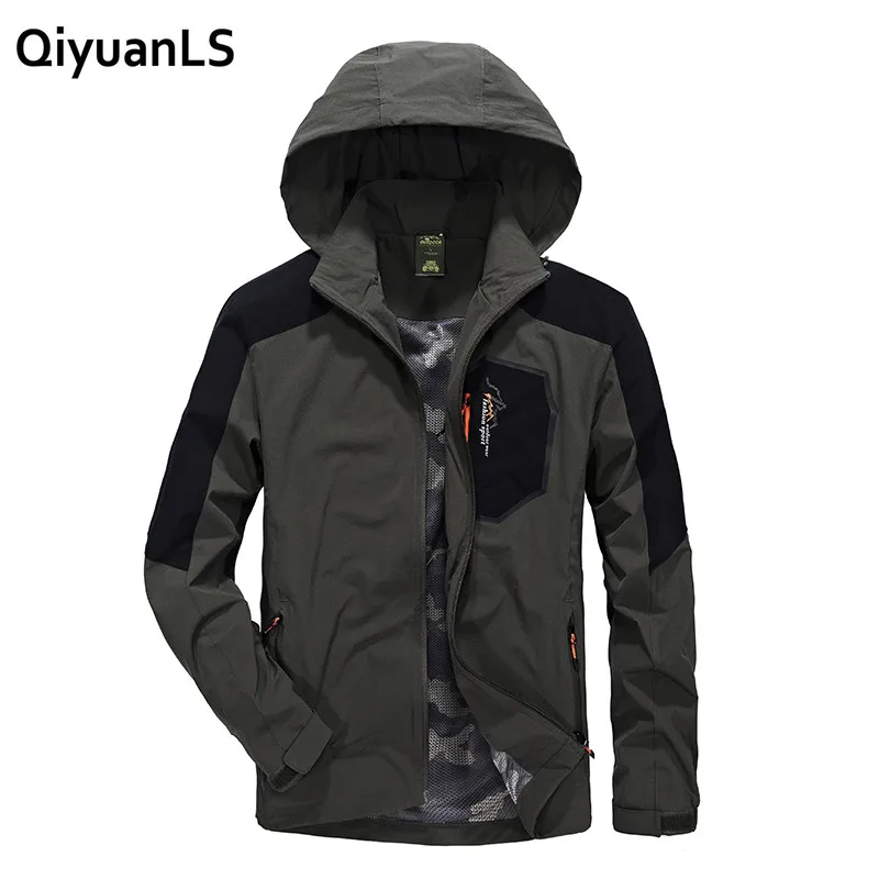 QiyuanLS мужской военной куртки Высококачественная брендовая одежда jaqueta masculina