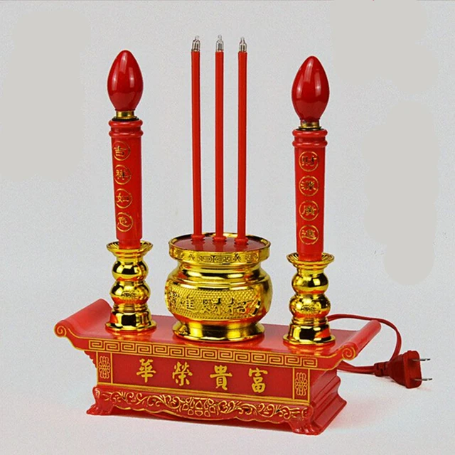 Aliexpress.com : Buy Buddhist Electric Candle Light Avalokitesvara Buddhist Electric Candle Light Avalokitesvara Buddha Lamp Chinese Jubilant New Year Wedding Candle Lamp Temple Decoration - Aliexpress.com : Buy Buddhist Electric Candle Light Avalokitesvara