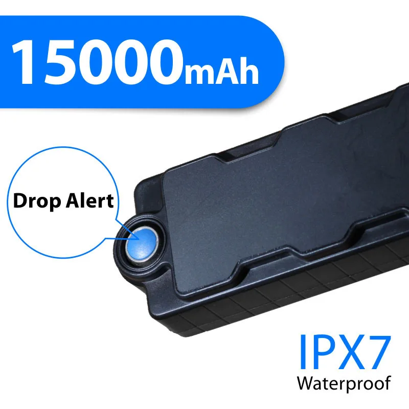 long battery life mini gps tracker without sim card and waterproof for vehicle car with