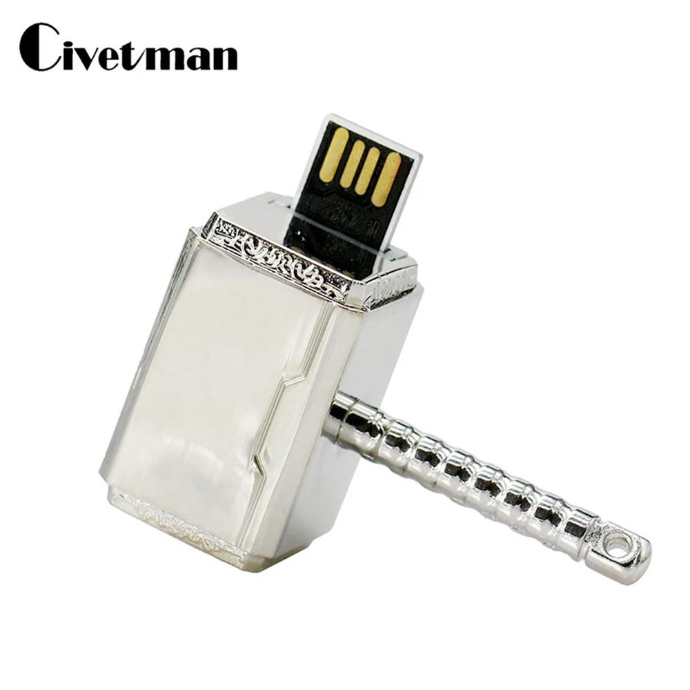 Дешевый Лидер продаж Тор молоток USB флэш накопители 4ГБ 8ГБ 16ГБ 32ГБ 64ГБ 128 GB USB накопитель карта памяти флэш накопитель USB флеш накопитель pendriver 2,0 Pen Drive