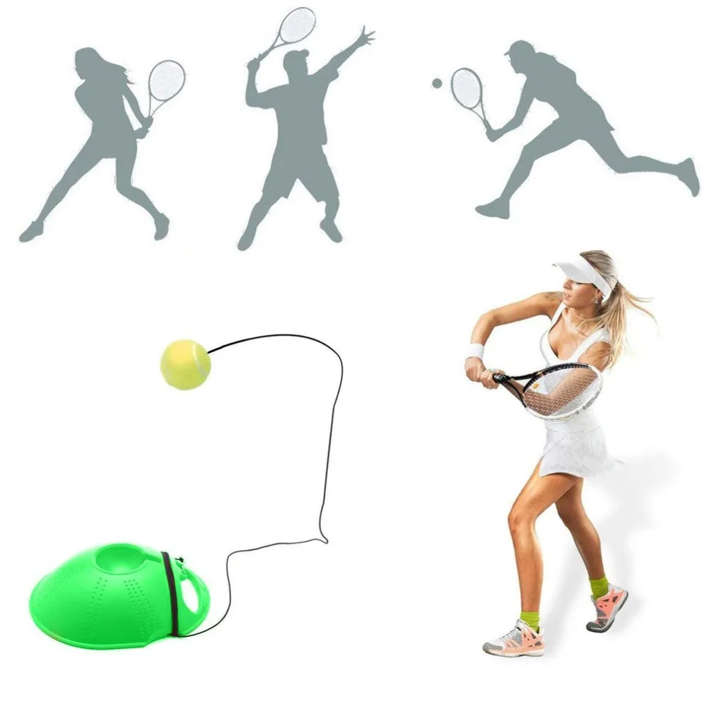 

Tennis Trainer Exercise Tennis Ball Sport Self-study Rebound Ball Baseboard Practice Equipment Tennis Training Tool