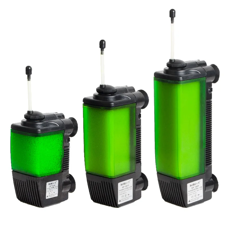 10W 15W Multi function fish tank built in filter . three in one filter