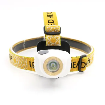 

2 In 1 Bicycle Light Headlamp Waterproof 3 Modes Ultra Bright Mini LED Headlight for Camping Hunting Use 3*AAA Battery