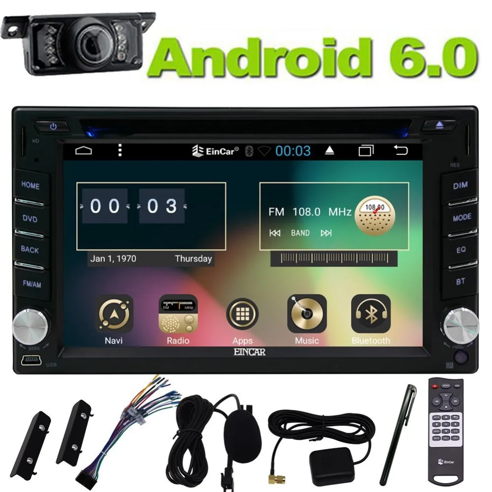 

two 2 din GPS Car DVD Player Radio Android 6.0 Wifi Bluetooth GPS Navigation double din car multimedia GPS Navigation Quad Core