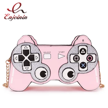 Kawaii Retro Video Game Controller Chain Shoulder Bag 1