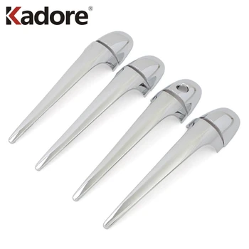 

For Toyota RAV4 RAV 4 2013 2014 2015 ABS Chrome Side Door Handle Cover Trim Car Sticker Auto Exterior Accessories