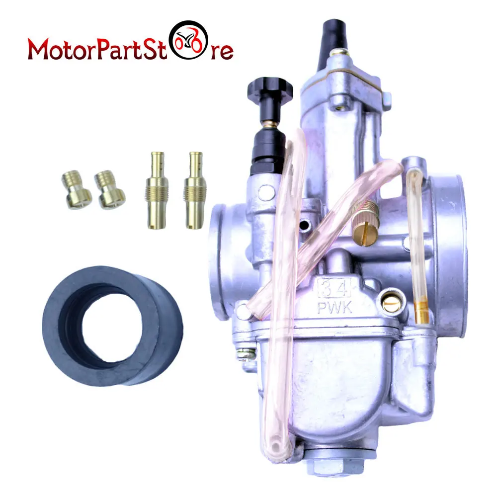 NEW 34MM Power Jet Carburetor Carb Replace for PWK Keihin OKO 34 Dirt