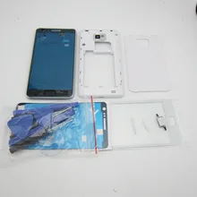 Full Housing Cover & Middle Frame & Battery door Case & Screen Glass Replacement Parts for Samsung Galaxy SII S2 i9100