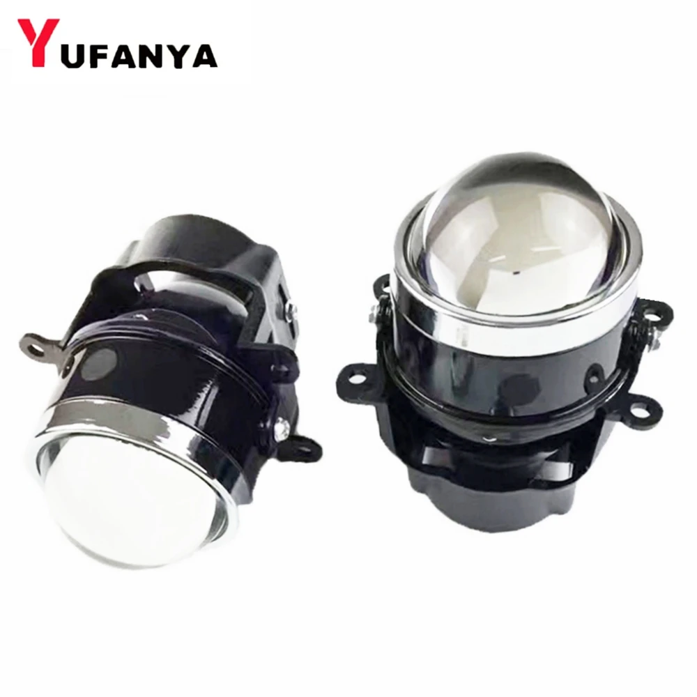 3.0 inch HID halogen Bi xenon fog Projector Lens with bracket for Toyota/Ford universal car
