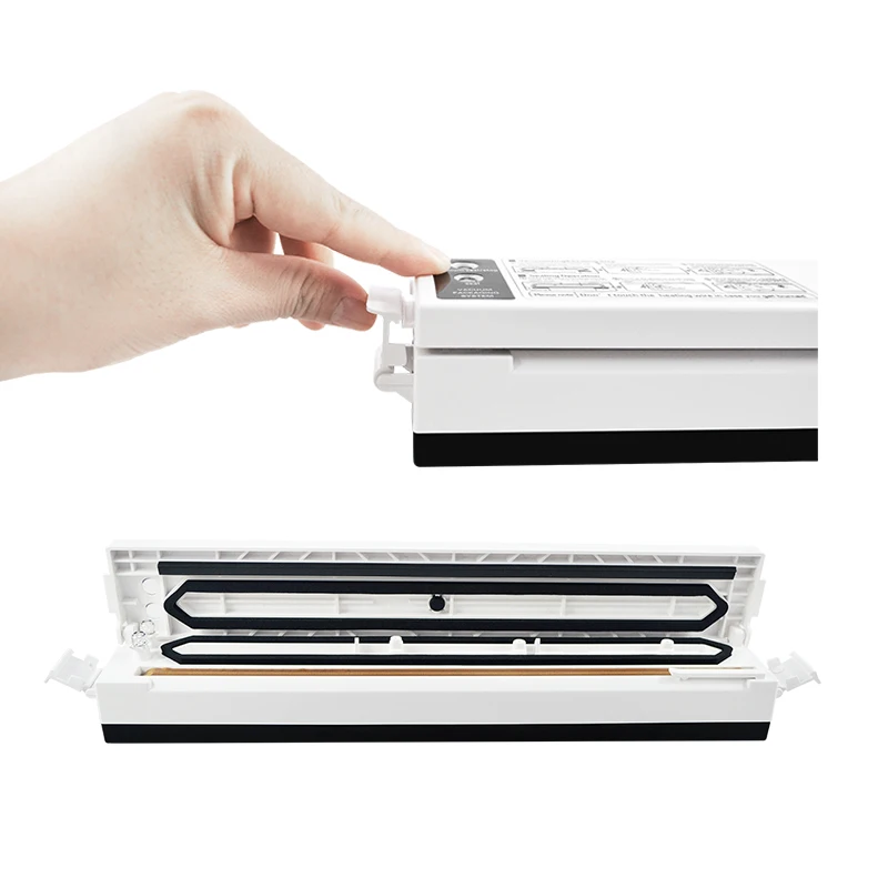  ATWFS Food Vacuum Sealer Packaging Packing Machine Vacuum Packer 25*500cm/roll and 15pcs Vacuum Bag
