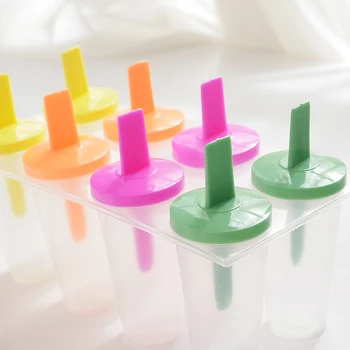 

8Pcs Grail Ice Cream Lolly Maker Form Pop Mould DIY Homemade Frozen Popsicle Yogurt Molds New Arrive 2019