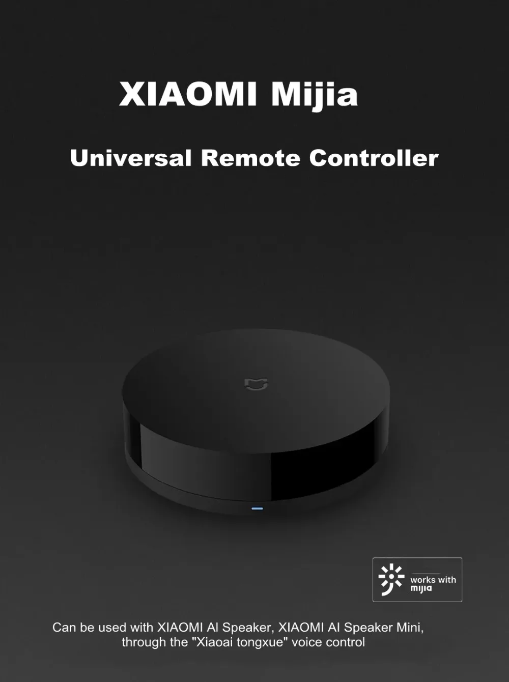 Xiaomi mi, Универсальный Интеллектуальный умный пульт дистанционного управления, wifi+ ИК-переключатель, 360 градусов, умный дом, автоматизация mi, умный датчик