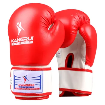 

Top quality 10oz Boxing gloves black adult fighting muay thai boxe glove Professional MMA Punching sandbag sparring glove red