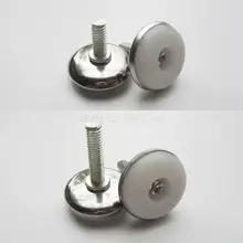 12 шт металлическая нейлоновая основа мебель стол стул диван Регулируемая нивелирующая ножка ноги Glide Slide выравниватель винт-в M6 болт на коврик