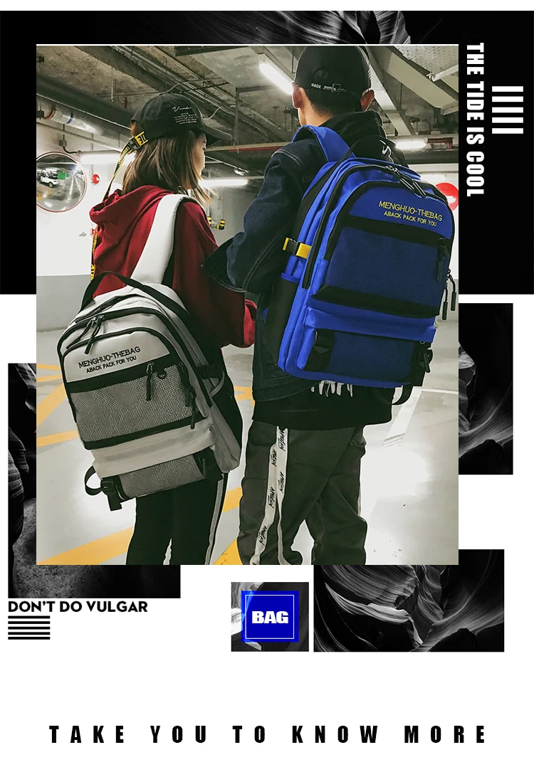 2018 New Menghuo Quality Waterproof Nylon Backpack Female Unisex Men's Backpacks for Laptop Women Notebook Bag Backpack Mochilas (2)