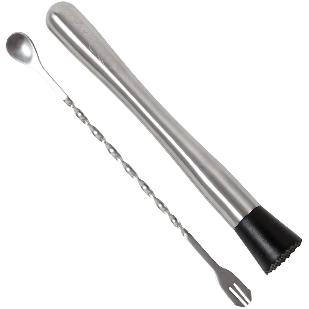 Cocktail Muddler & Mixing Spoon Make Flavour Bursting Cocktails With