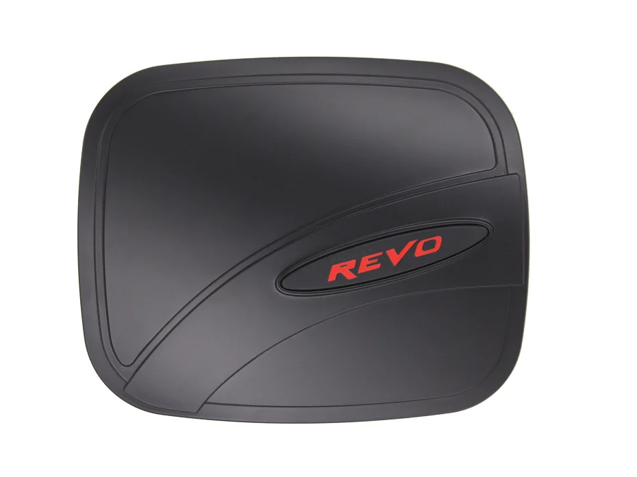 For Toyota Hilux REVO 2015 Protection Exterior Fuel Tank Cover Matte Black ABS Gas Cover Auto Accessory Hilux REVO 2015-2017 41
