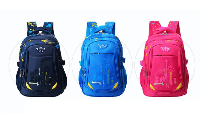 Высококачественный рюкзак, школьный рюкзак для детей, школьные сумки для подростков, для мальчиков и девочек, большая емкость, водонепроницаемый ранец, Детская сумка для книг