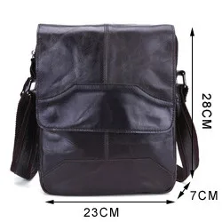 Черный Ангел из натуральной кожи сумки Известный дизайн мужчины сумка модные плечо сумка через плечо для мужчин