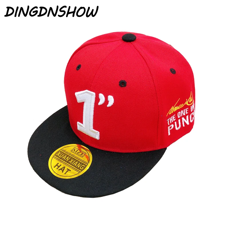 

[DINGDNSHOW] 2019 Brand Baseball Cap Kids Cotton Snapbacks Hat Cartoon Embroidery Letters Hip Hop Cap Boy Flat Hat Girl