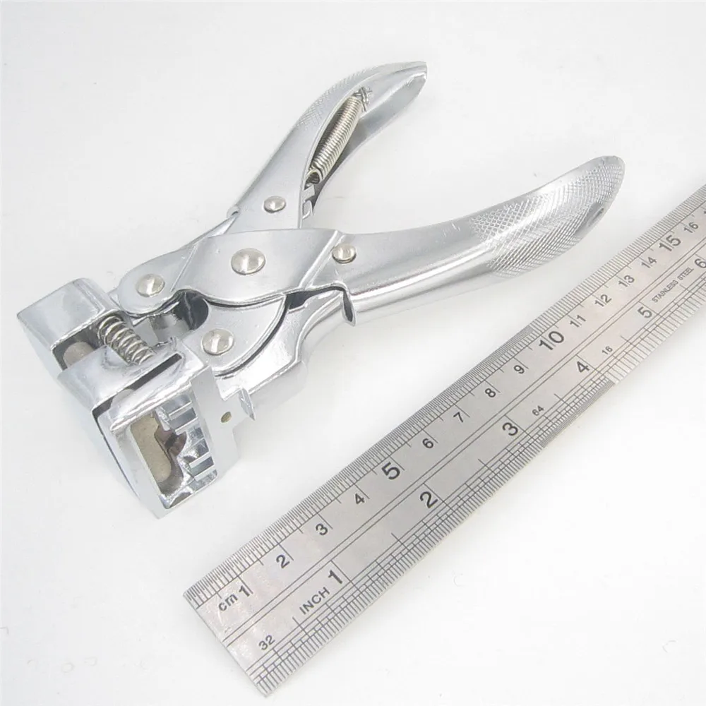 T Slot Shape Cutter Puncher Punch Plier Hole Paper PVC Plastic ID