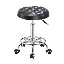 Регулируемые парикмахерские кресла гидравлический поворотный стул на роликах стул салон спа тату массаж лица мебель для салона