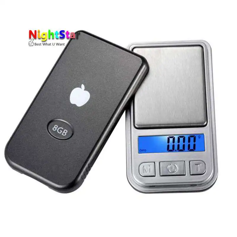 

Mini Precision Digital Scales for Gold Bijoux Sterling Silver Scale Jewelry 0.01 Weight Electronic Scales 200g x 0.01g