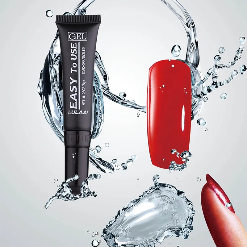 New Design Soft Tube Nail Polish Long lasting Soak Off UV Lamp Gel