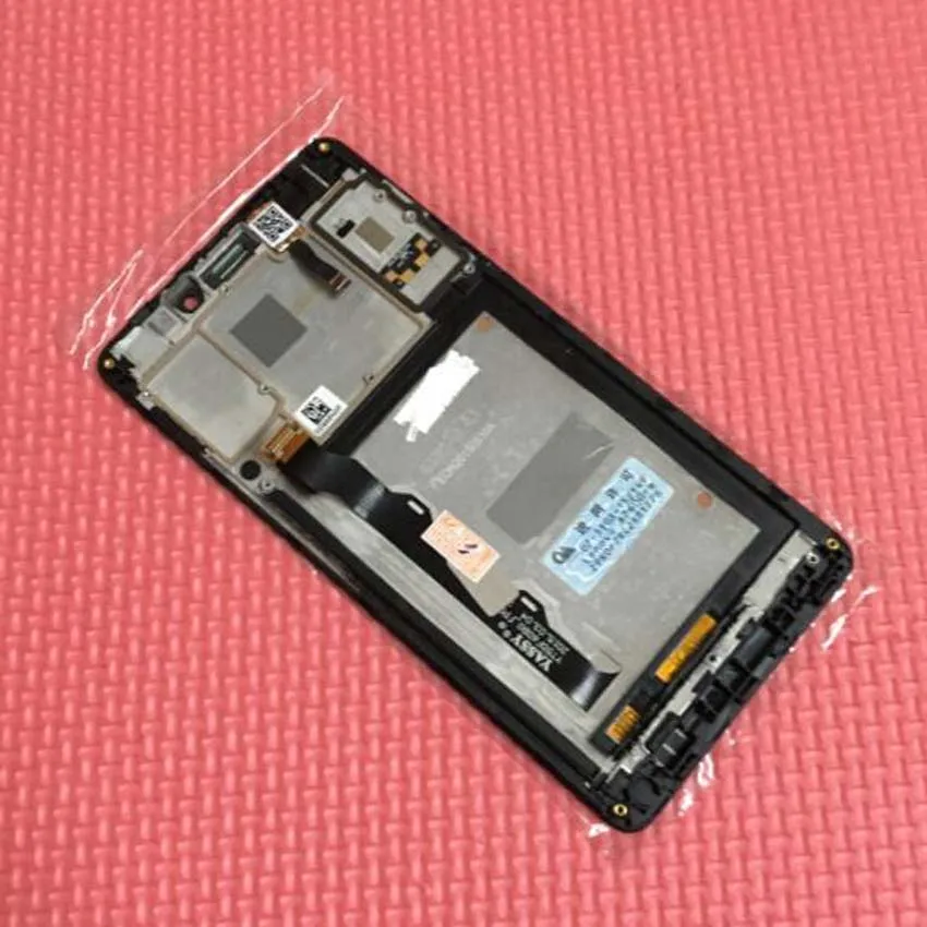 

100% Original Good Working Frame + LCD Display Touch Panel Screen Digitizer Assembly Sensor For Lenovo A7600 A7600M S8 A7600-M